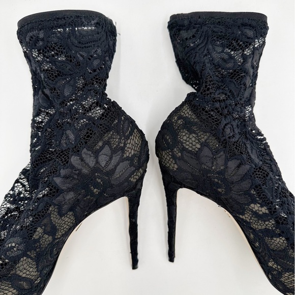 Dolce & Gabbana Lace Ankle Stretch Booties - Picture 7 of 15